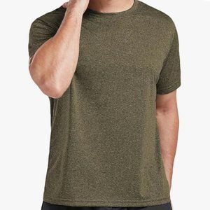 Men's XXL Dry Fit Short Sleeve T Shirt Army Green